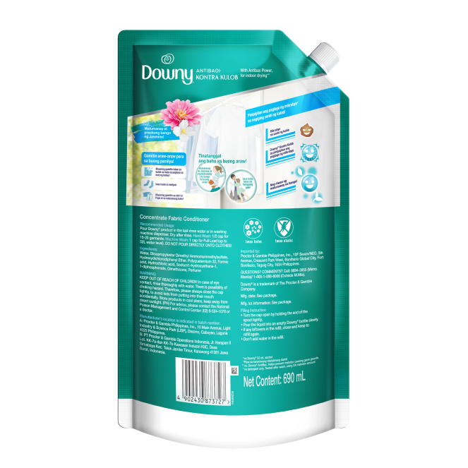 Downy Expert Indoor Dry 690ML X 8 (POUCHES)
